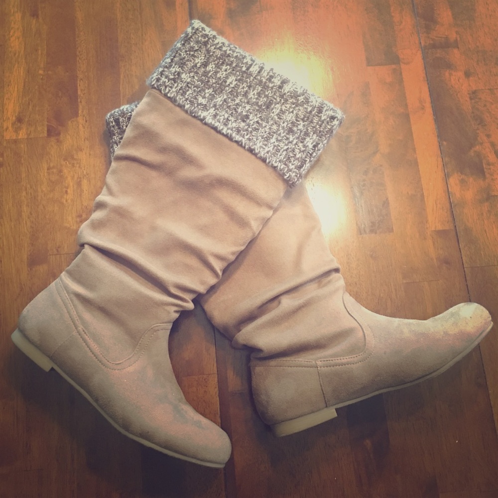 Women’s Boots, Knitted Cuff 💞bundle n save💞